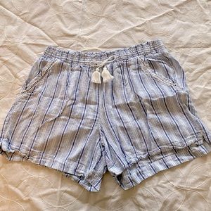 Blue Soft Shorts